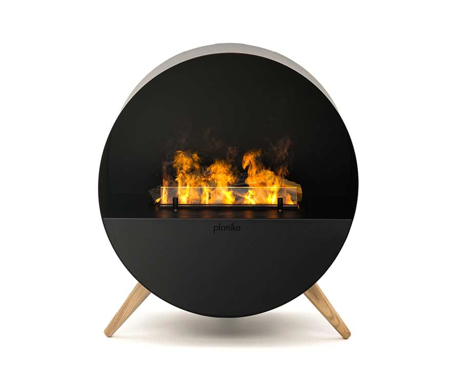 Misty water vapor fire