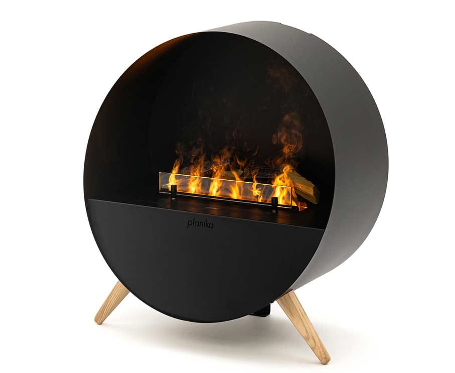 Misty water vapor fire