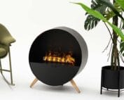 Misty water vapor fire