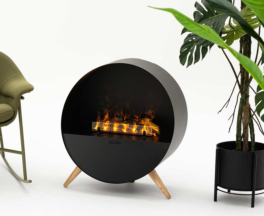 Misty Water Vapour fireplace