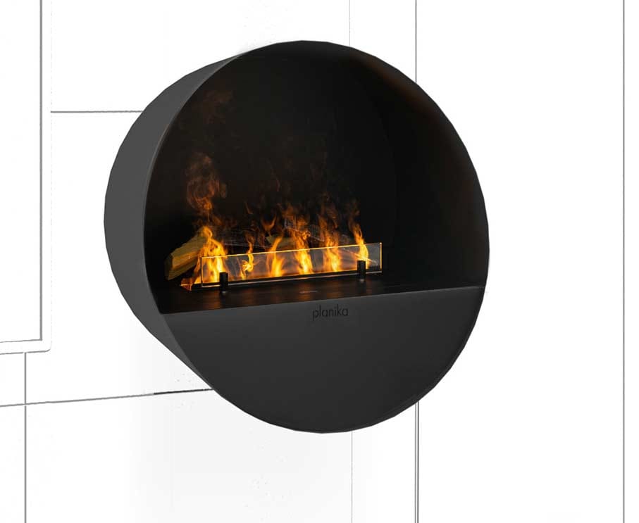 Misty water vapor fire