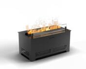 Water vapor fireplace Cloudy