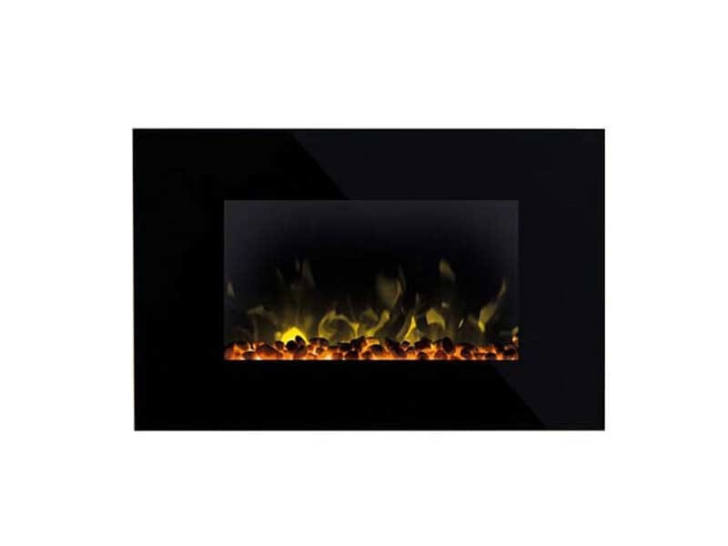 Wall-mounted electric fires